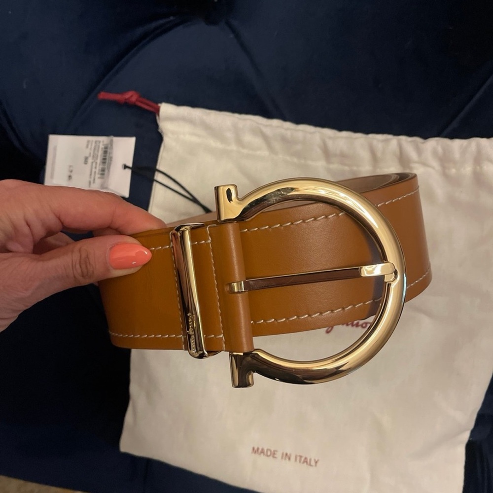 Ferragamo Gancio Belt - new with tags